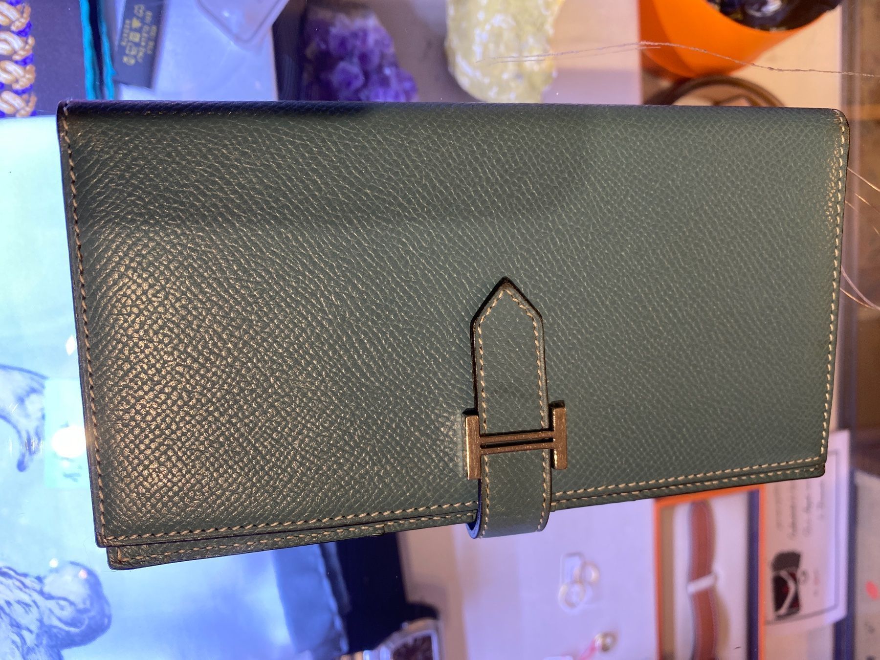 Hermès Portamonete: Porte feuille Béarn Hermes – Usato da St Maurice venduto da maloro