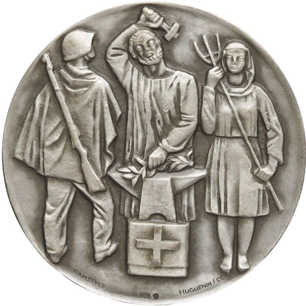 Médailles: Schweiz Medaille 1939 / 1945 – D'occasion à Liestal par fibonaccis