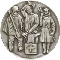 Schweiz Medaille 1939 / 1945