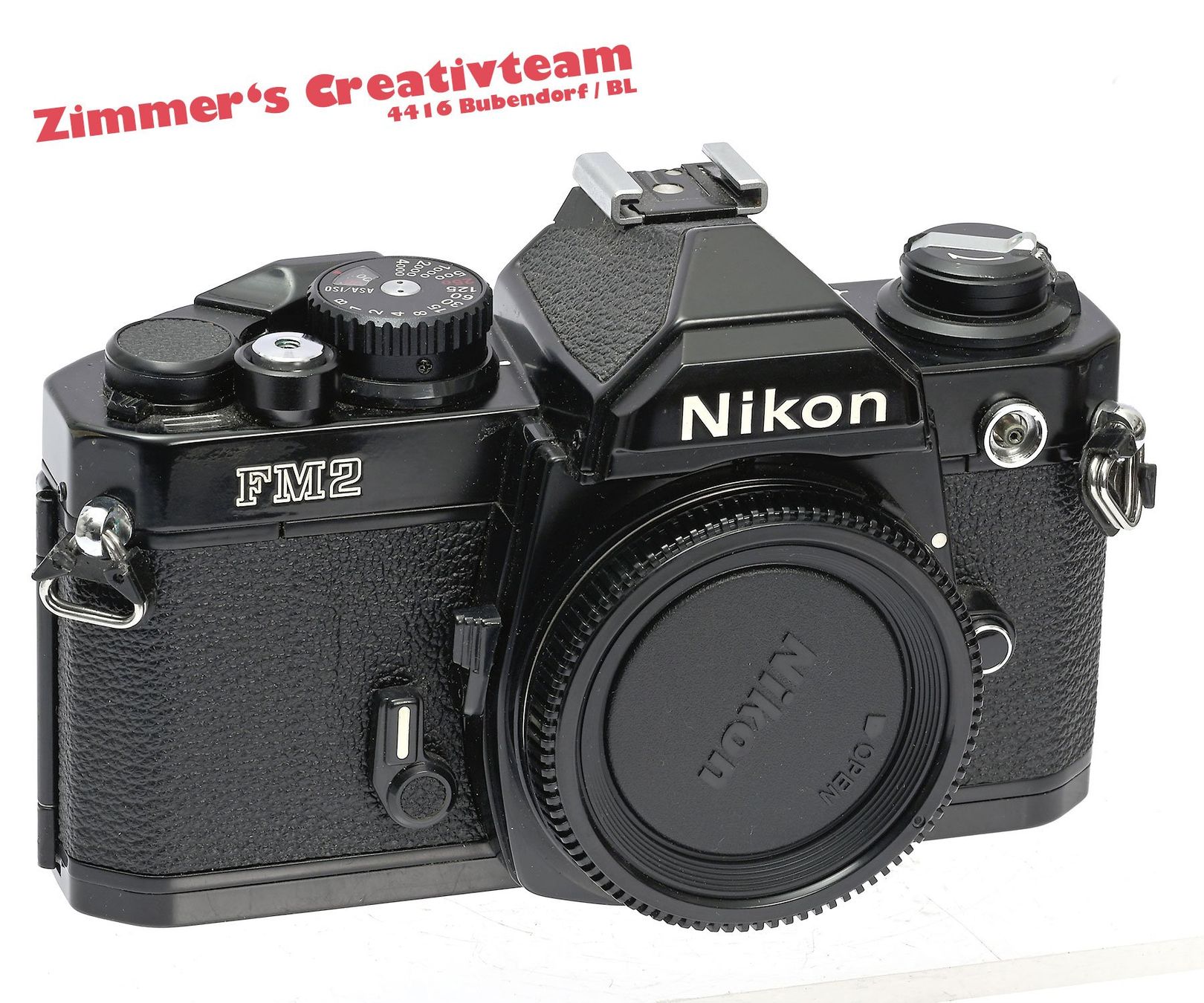 Nikon Kamera: NIKON FM2, Body black – Gebraucht aus Bubendorf von zimmers_creativteam
