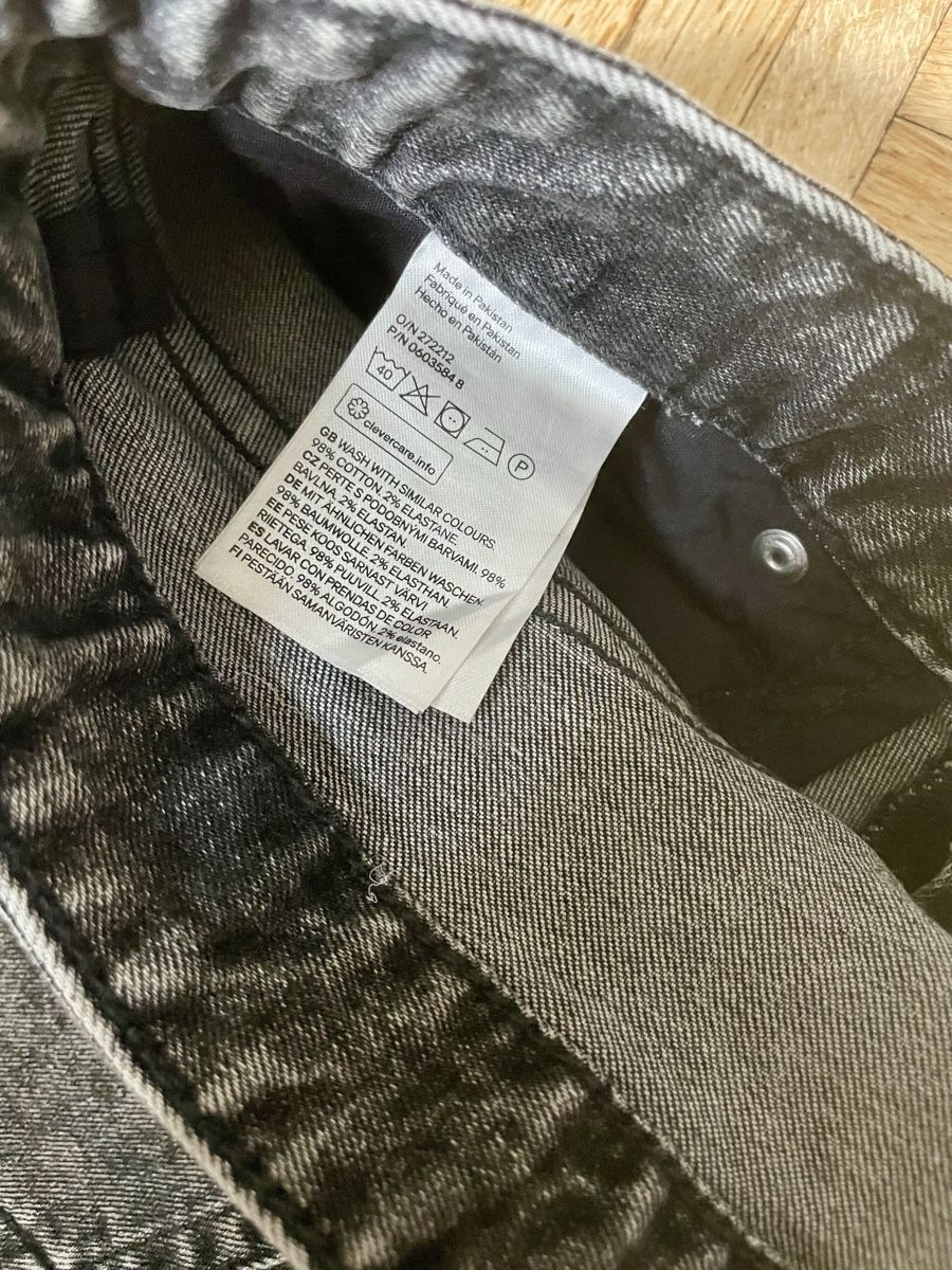 H&M Jeans: Hotpants/Shorts Jeans, grau, Grösse 38 – Nuovo (secondo la descrizione) da Zürich venduto da Carlajimena 4