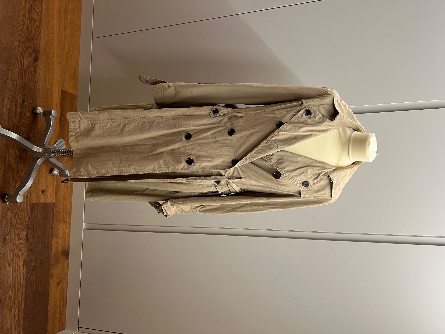 Cappotti: Klassischer Trenchcoat, beige – Usato da Gamprin venduto da sim_7whp 1