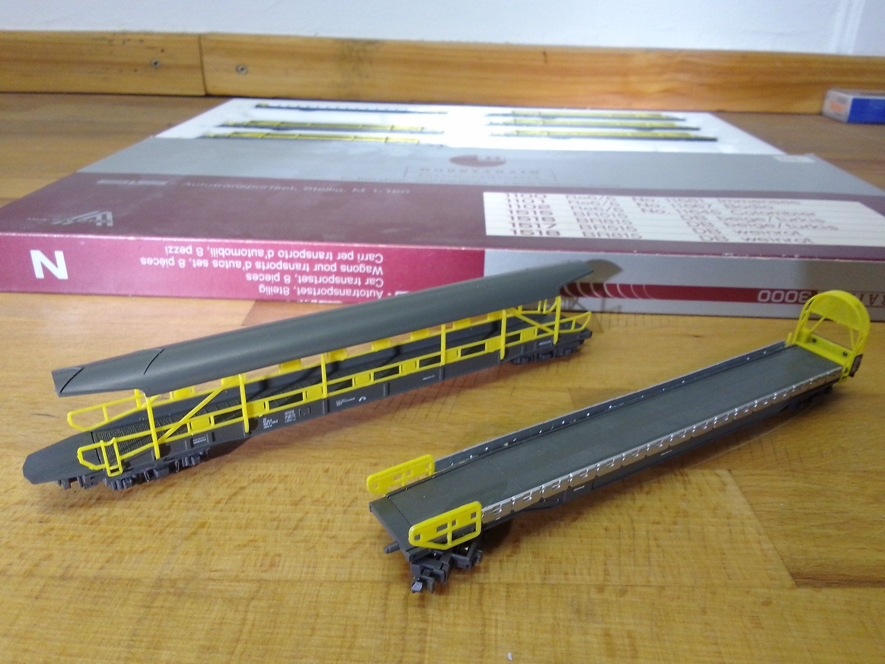 Hobbytrain Modelleisenbahnen: Güterwagen "Autotransportset" – Gebraucht aus Zollikofen von Noak 3