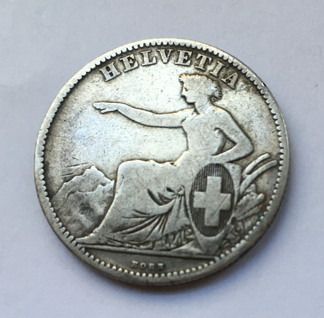 Toutes les monnaies: 1862 2 Franken Silber – D'occasion à Kirchberg SG par Helveticus00 1