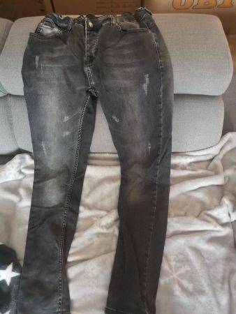 Herren Jeans Gr. 32 - dunkelgrau
