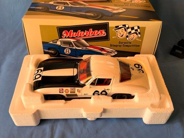 Exoto Modellini d'auto: CHEVROLER STINGRAY C2 EXOTO No.69 – Nuovo e nell'imballaggio originale da St-Imier venduto da frederique6 7