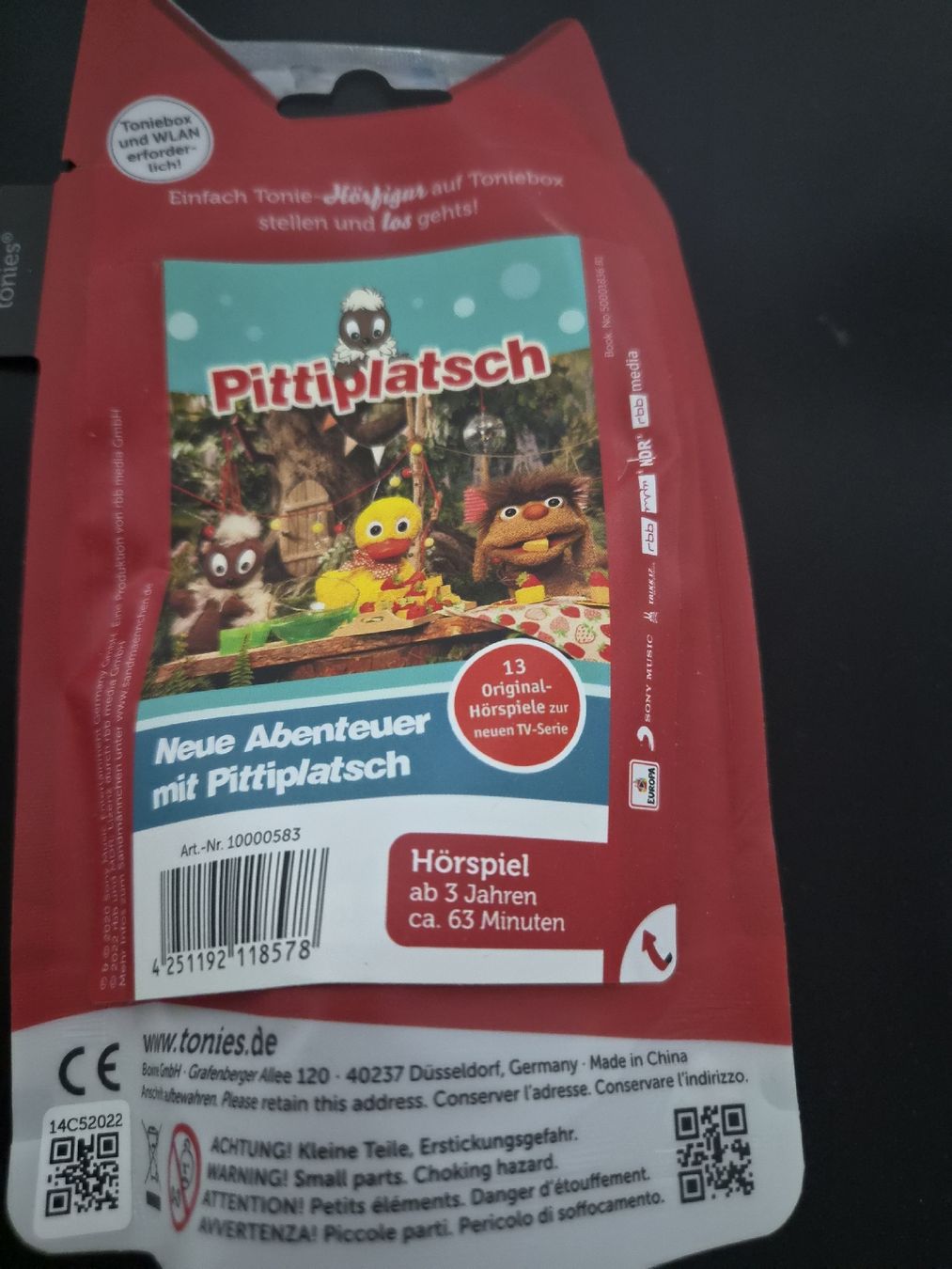 Audiolibri: Tonies Pittiplatsch  – Nuovo e nell'imballaggio originale da Altishofen venduto da tammy05 1