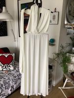 Sommerkleid Lang Eierschalenfarbe Gr M