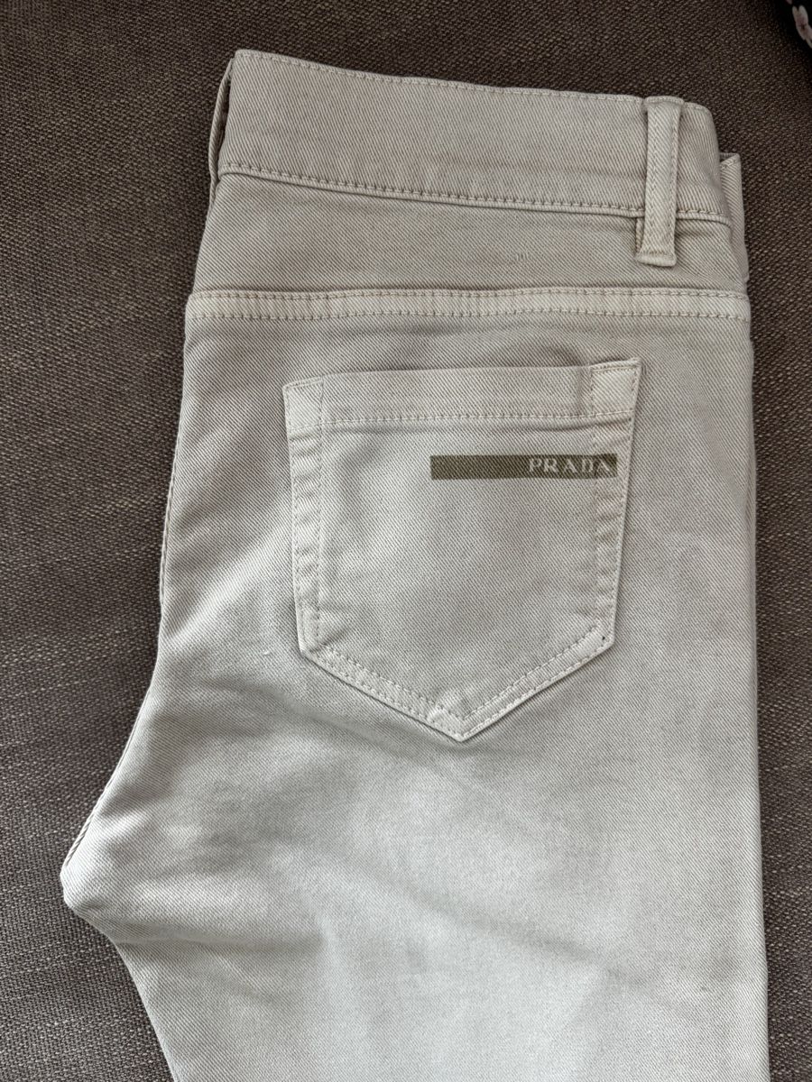 Prada Jeans: Original Stylish Off-White Prada Jeans - Size 28 – Nuovo (secondo la descrizione) da Wallisellen venduto da Corinne.- 3