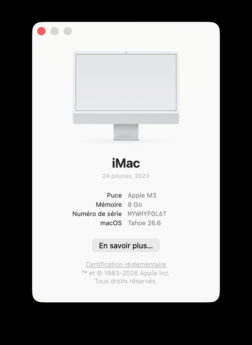 Apple PCs: iMac M3 – Gebraucht aus La Tour-de-Peilz von justitboy 4