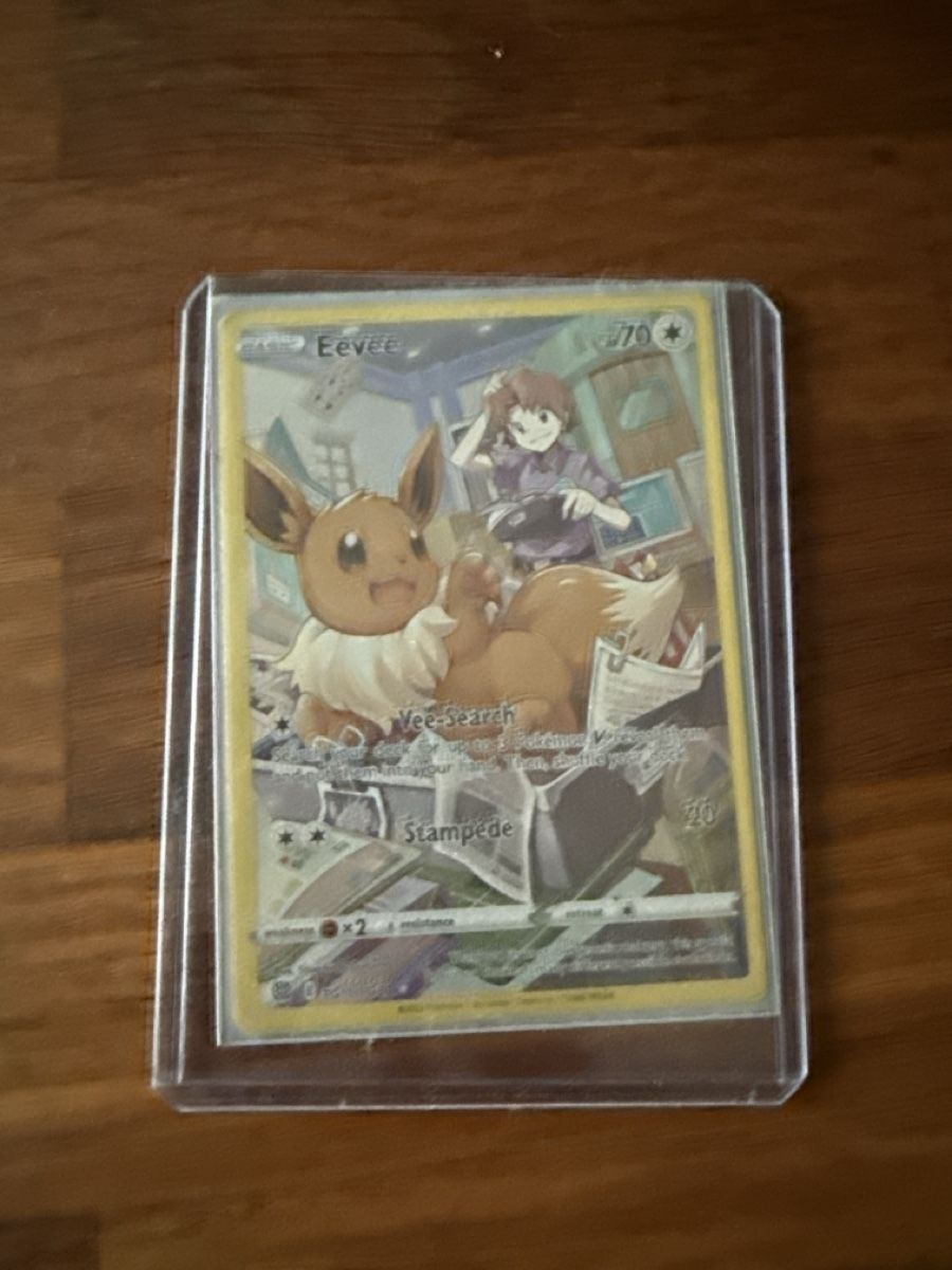 Cartoline: Eevee illustration rare – Usato da Biel/Bienne venduto da fab_96hz 2
