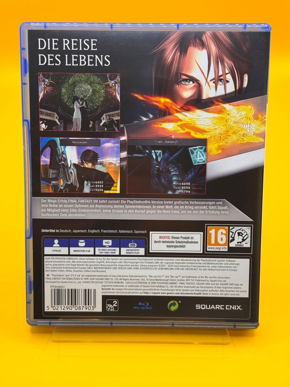 Sony Giochi: Final Fantasy VIII Remastered - PS4 – Usato da Oberwil b. Zug venduto da silver2024 1