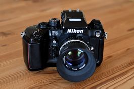 Nikon F4 mit Objektive