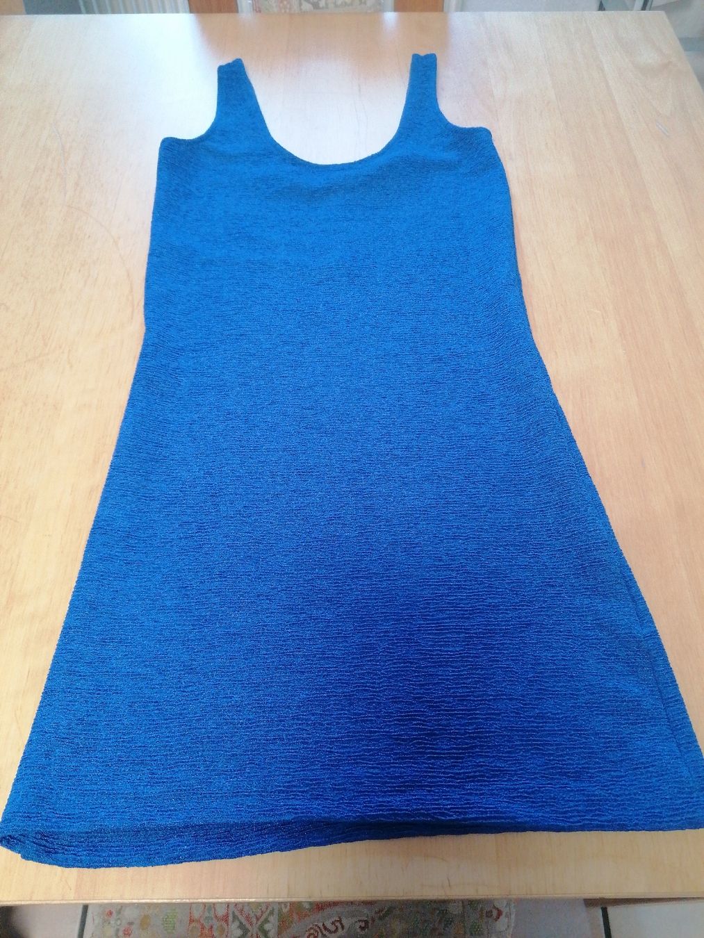 Vestiti: Robe bleue élégante avec fermeture éclair dorée – Usato da Vicques venduto da Dauphine