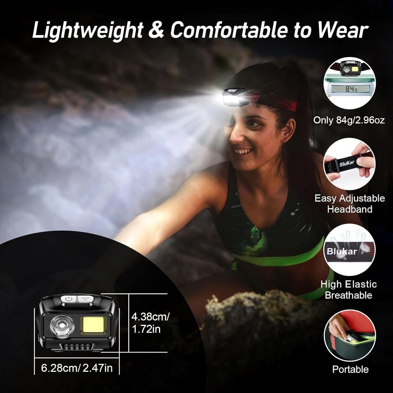 Lampen: LED Stirnlampe 2er Set 2000lm 8 Modi Sensor Rotlicht IPX5 – Neu und originalverpackt aus Schaffhausen von her_zt65 2
