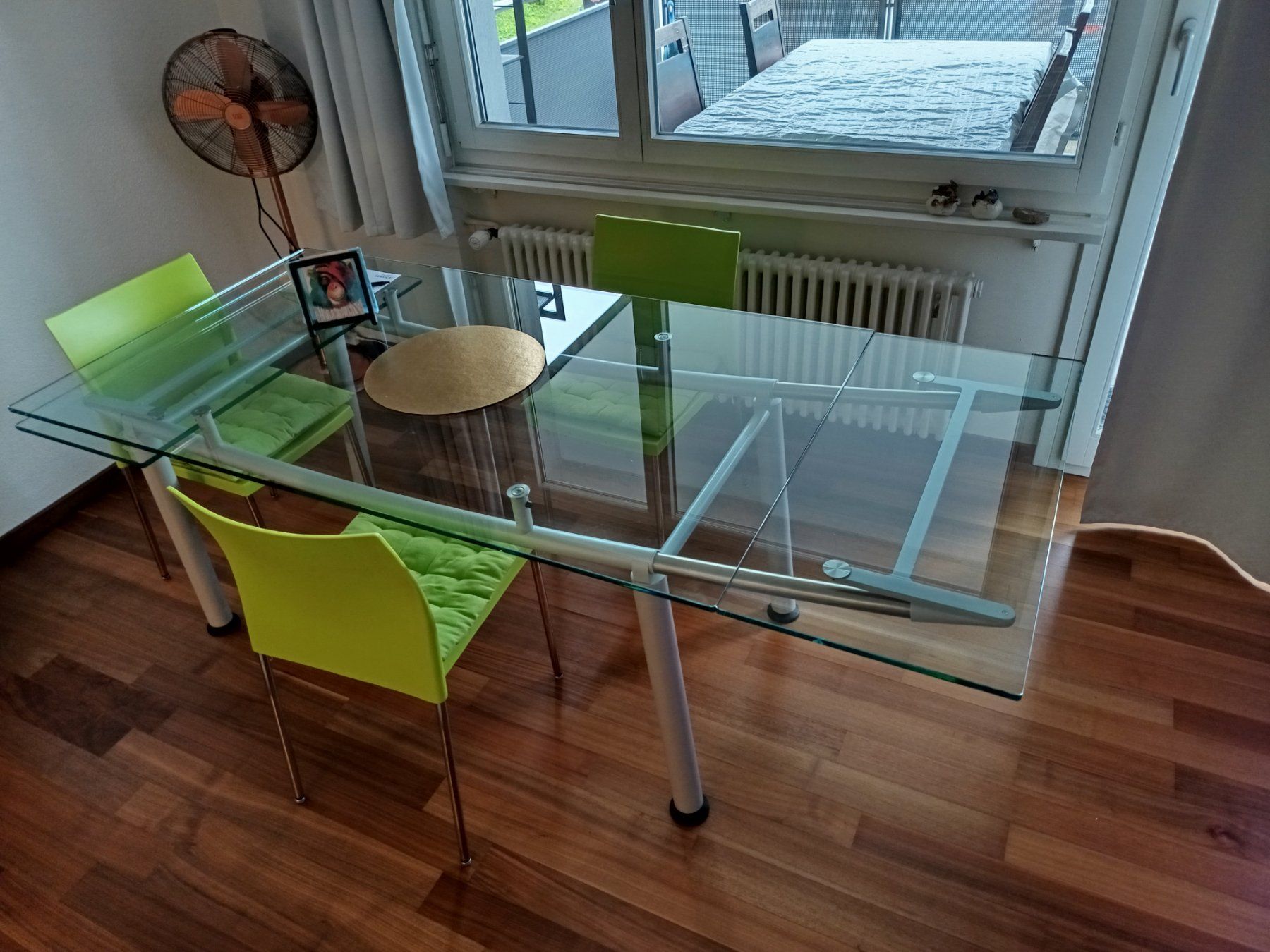 Tavoli: Edler Glastisch für Büro oder Wohnzimmer – Usato da Malix venduto da Ynater 1