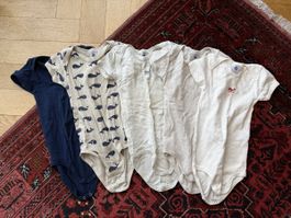 5x Petit Bateau Bodys Gr. 86 (24M) – Baumwolle
