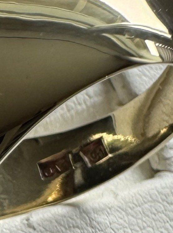 Ringe: Ring Gelbgold mit Onixplatte – Gebraucht aus Selkingen von Mazurit 3