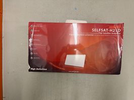 Selfsat H21D Flachantenne Satellitenantenne Komplettset