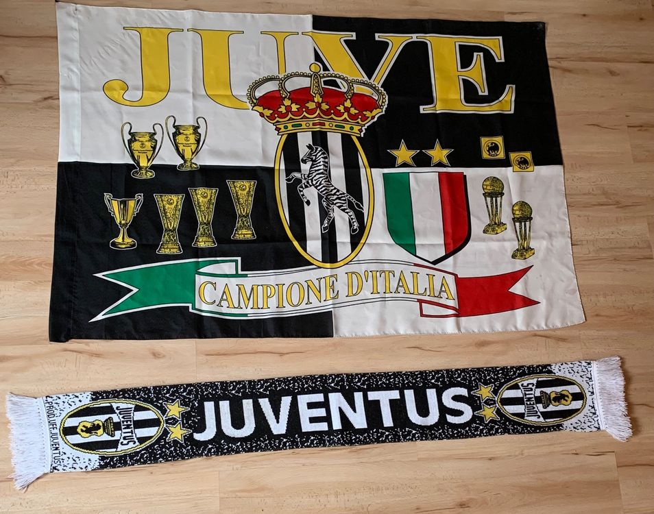 FANION JUVENTUS 1984 : championnat d'Italie remporté pour la 21è fois