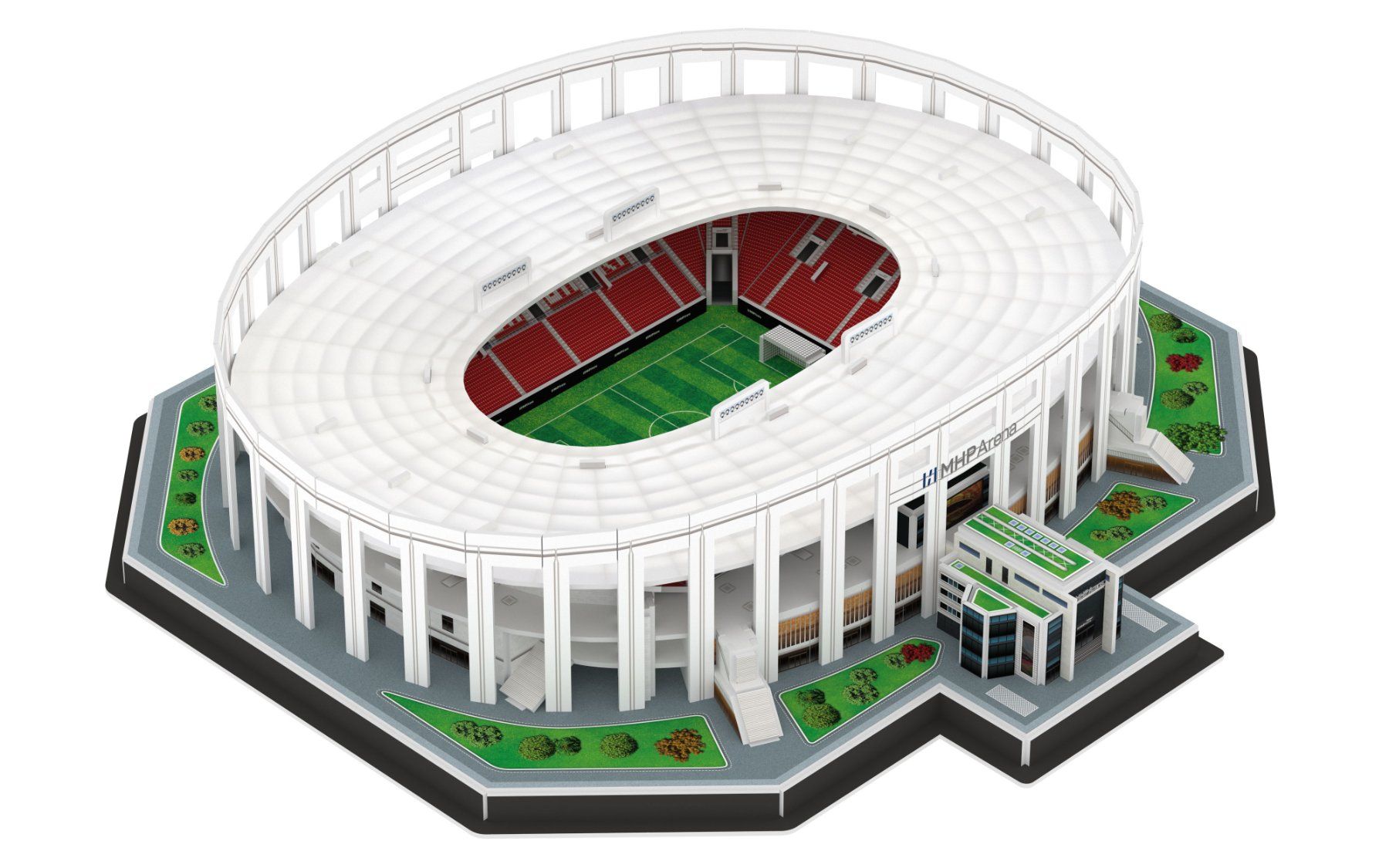 Puzzles: VfB Stuttgart Stadion MHP Arena 3D Puzzle – Neu und originalverpackt aus Wil SG von Football-Legends 4