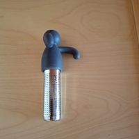 Teesieb Mann mit Halterung neuwertig