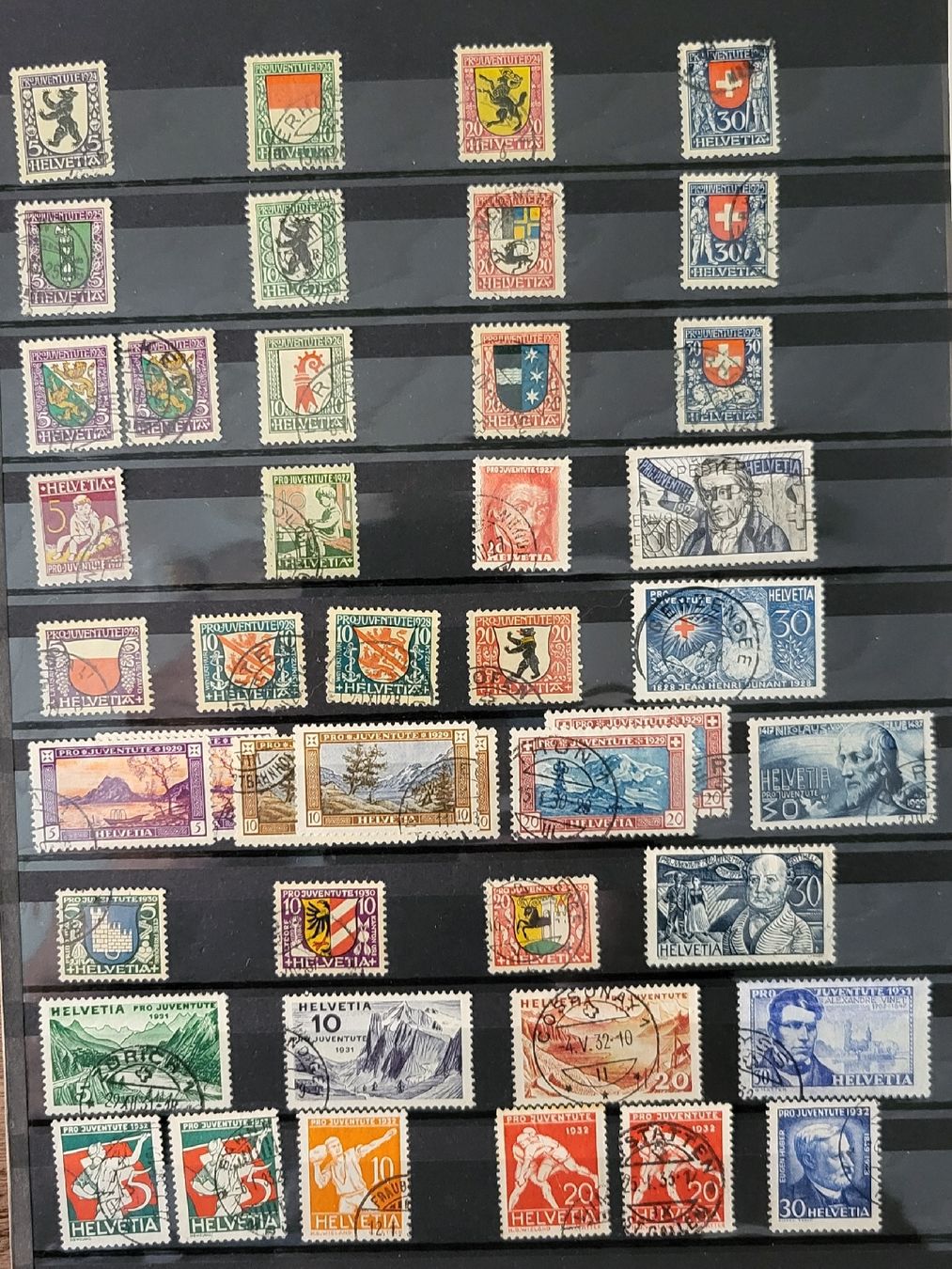 Tous les timbres: Briefmarken Sammlung Pro Juventute  – D'occasion à Thun par harry999 1
