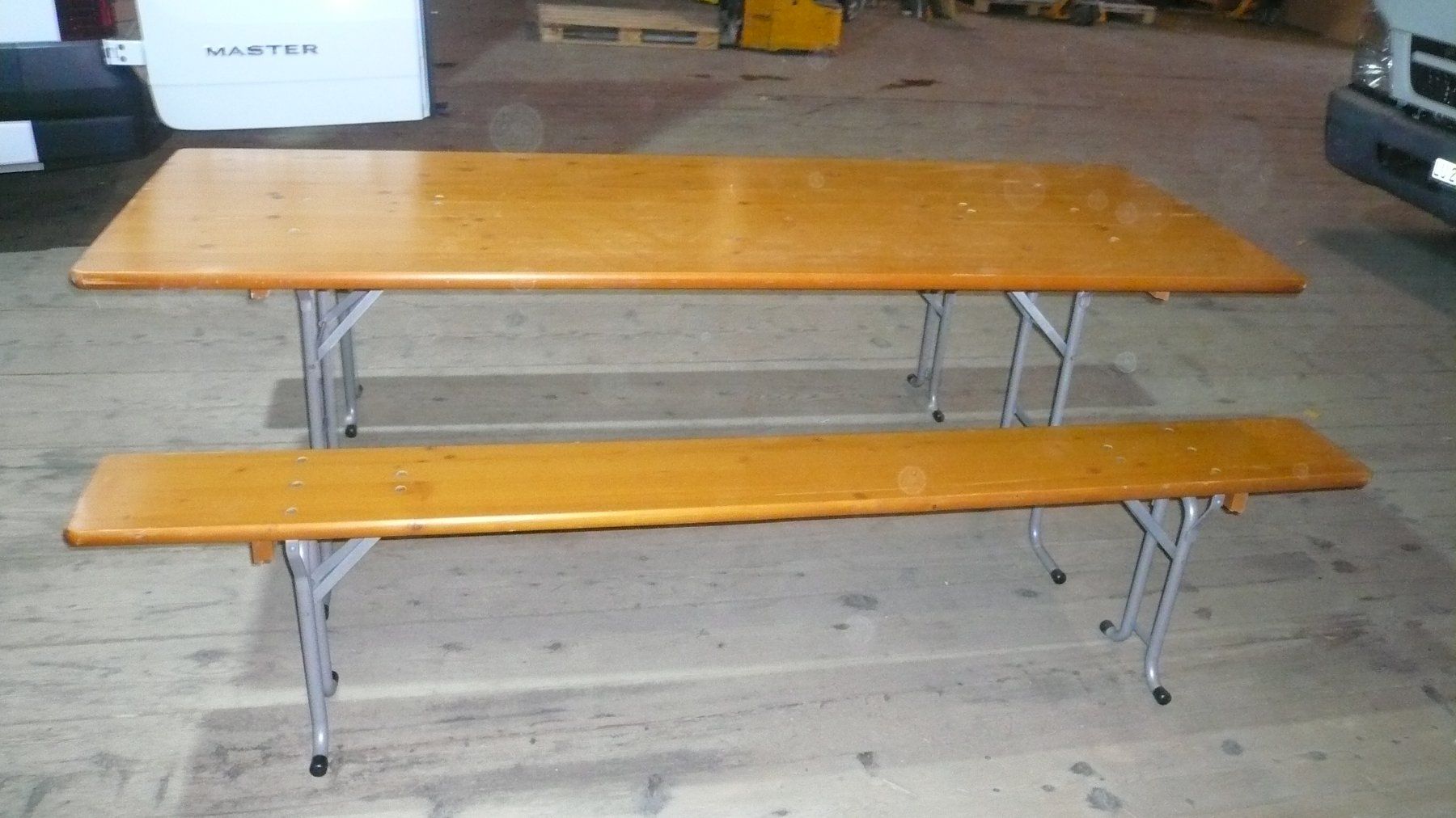 Set di tavolo e panche: Fest Bank Garnitur – Usato da Schachen LU venduto da bpm_7vkr 1