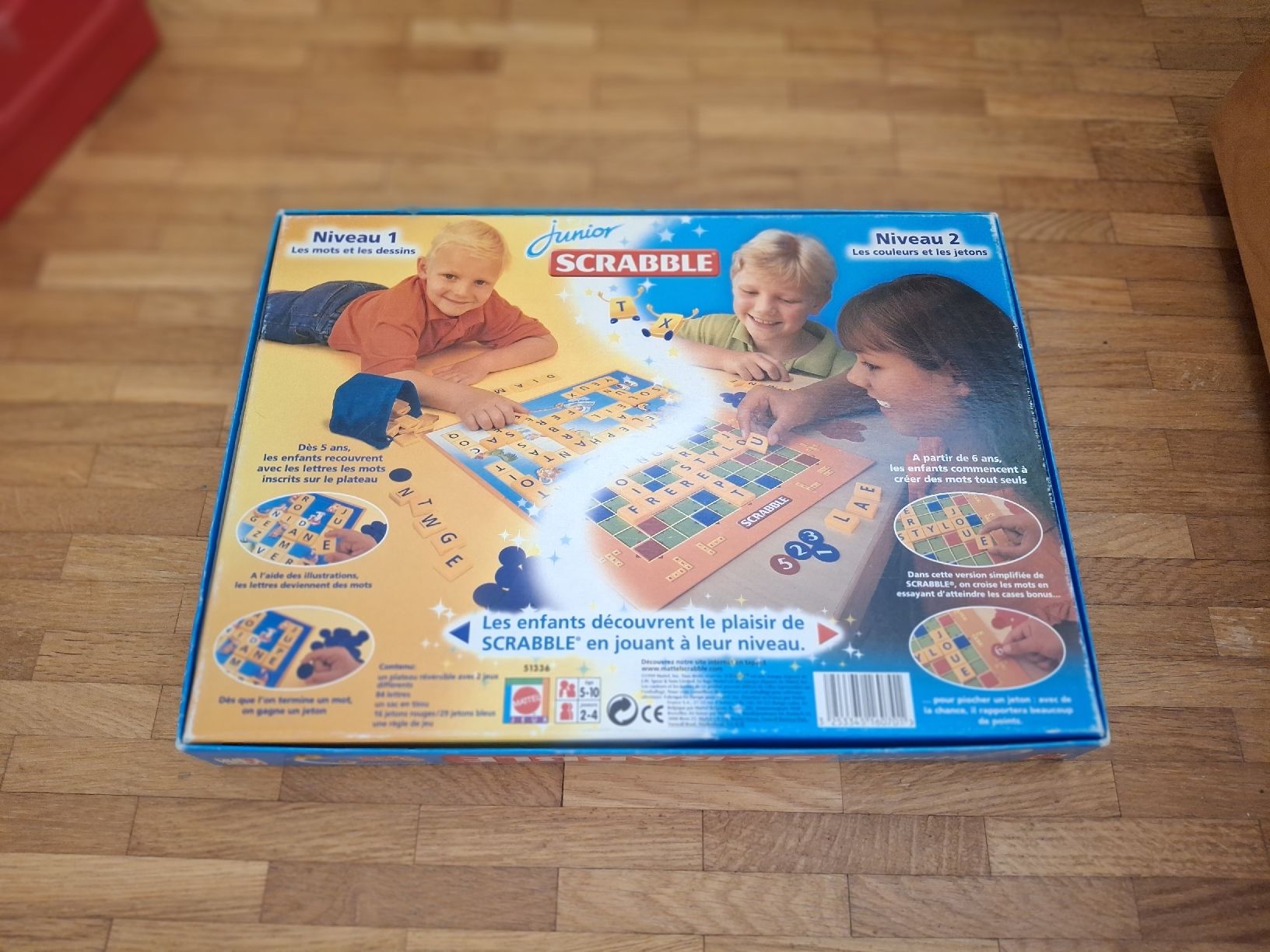 Spiele: Junior Scrabble Game - Fun Word Building for Ages 5-10! – Gebraucht aus Genève von alberts_reisons 1
