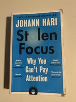 Stolen Focus Johann Hari Buch neuwertig