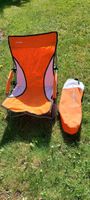 Strandsessel und Campingtisch