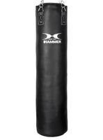 Hammer Fitness Black Kick Boxsack - Kunstleder wie neu