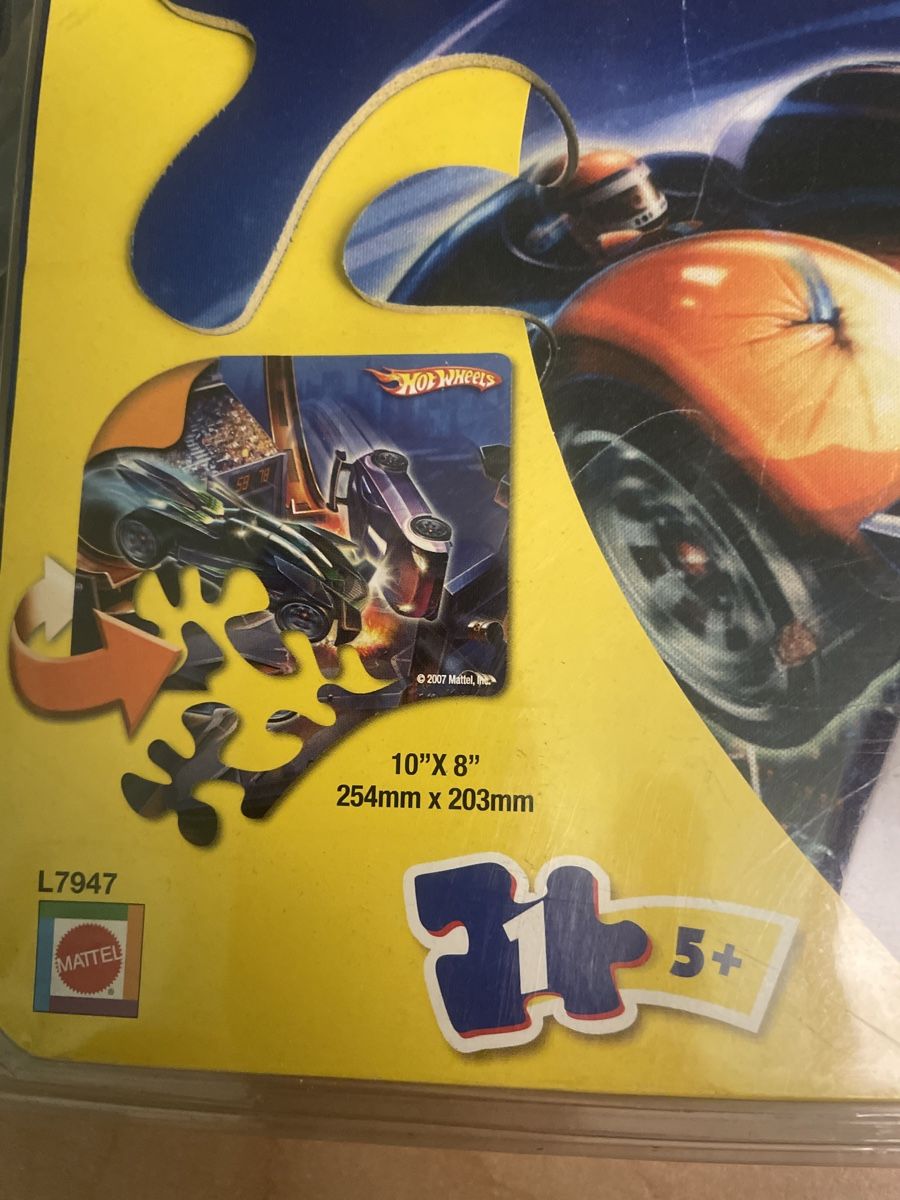 Disney Puzzle: 3 weiche Hot Wheels/Cars Puzzles – Usato da Obergerlafingen venduto da cabo5 2