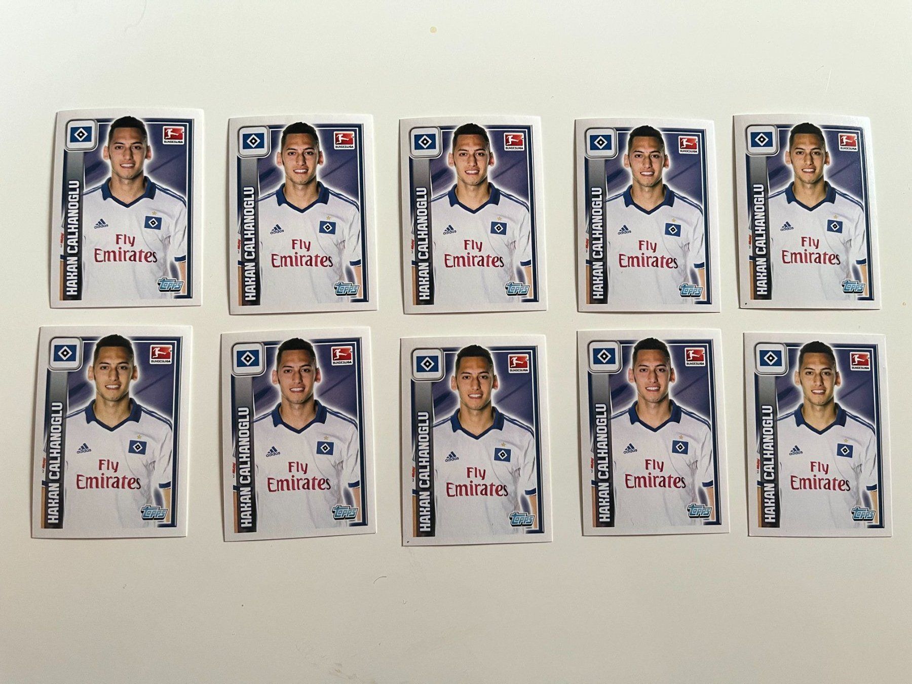 Topps Cartes à collectionner: Hakan Cahlanoglu 10 x Sticker Topps 2014 – D'occasion à Thun par sci_lz9x