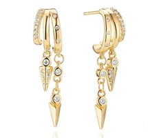 Aaria London Sienna Illusion Earrings
