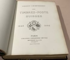 Buch 1899 Mirabaud/Reuterskiöld Timbres-Poste Suisse 1843/62