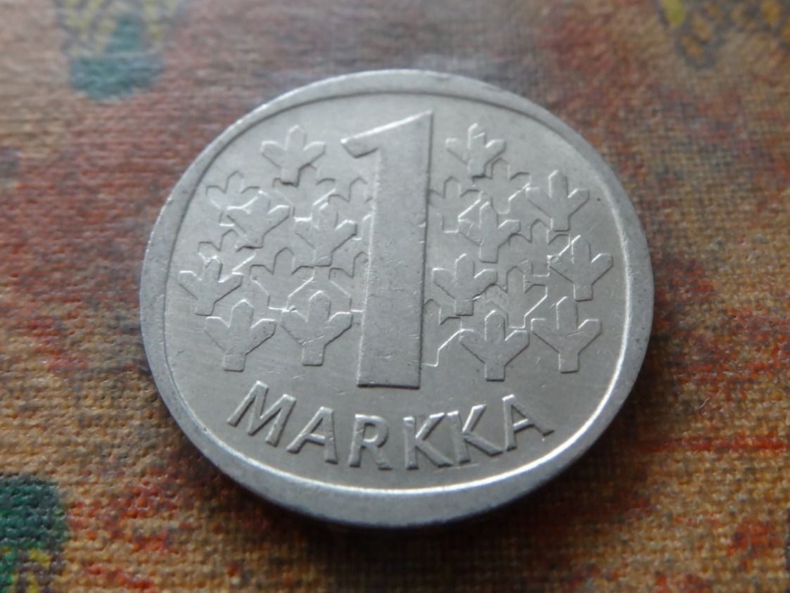 Alle Münzen: FINLANDE  1  Markka  1977 – Gebraucht aus Romanel-sur-Lausanne von Swift13 1