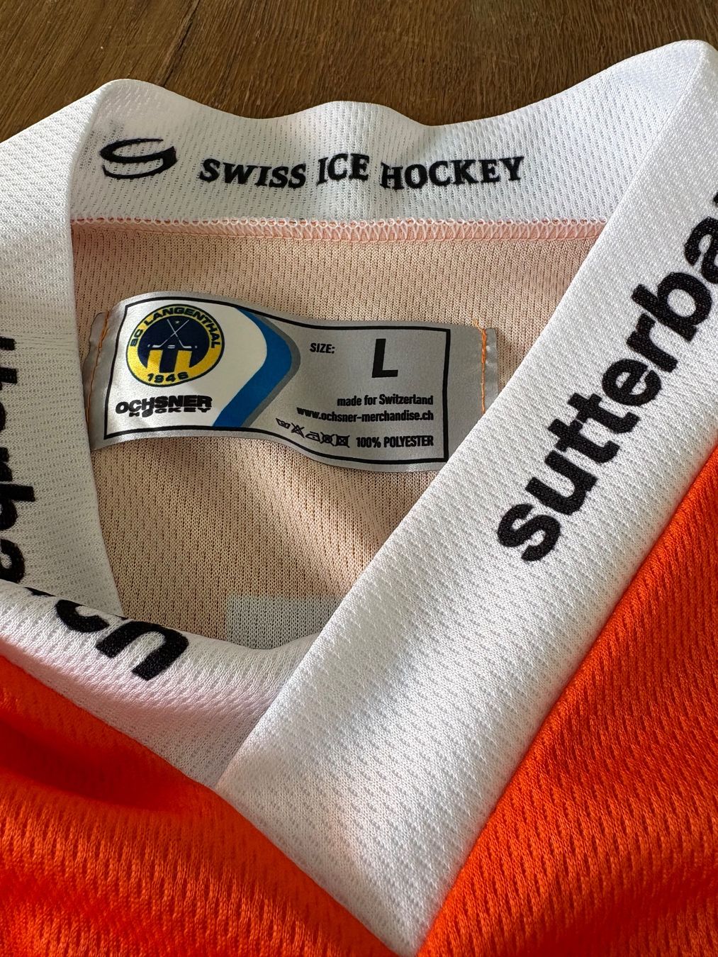 Gameworn Leibchen & Hosen: Trikot Game-Worn SC Langenthal / Special Edition / 20/21 – Gebraucht aus Halten von fitzgerald1982 5