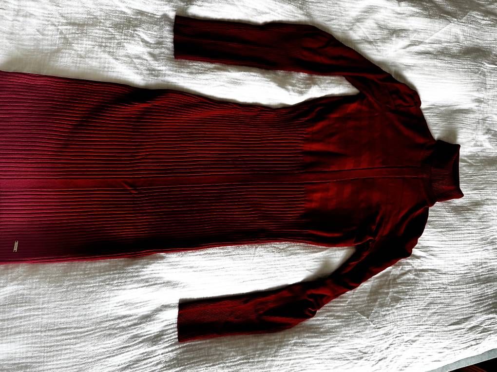 Vestiti: Kleid "Morgan" Gr.S, dunkelrot – Usato da Zuerich venduto da Am81 1