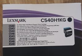 Lexmark C540H1KG Toner Schwarz - Neu & OVP