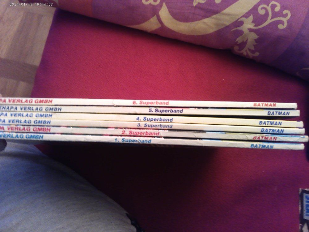Fumetti: Batman Comic Sammlung, 6 X SUPERBÄNDE MIT SAMMELMARKE – Usato da Volketswil venduto da nemo2000 2