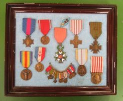 11 alte Französische Orden Auszeichnungen Fremdenlegion