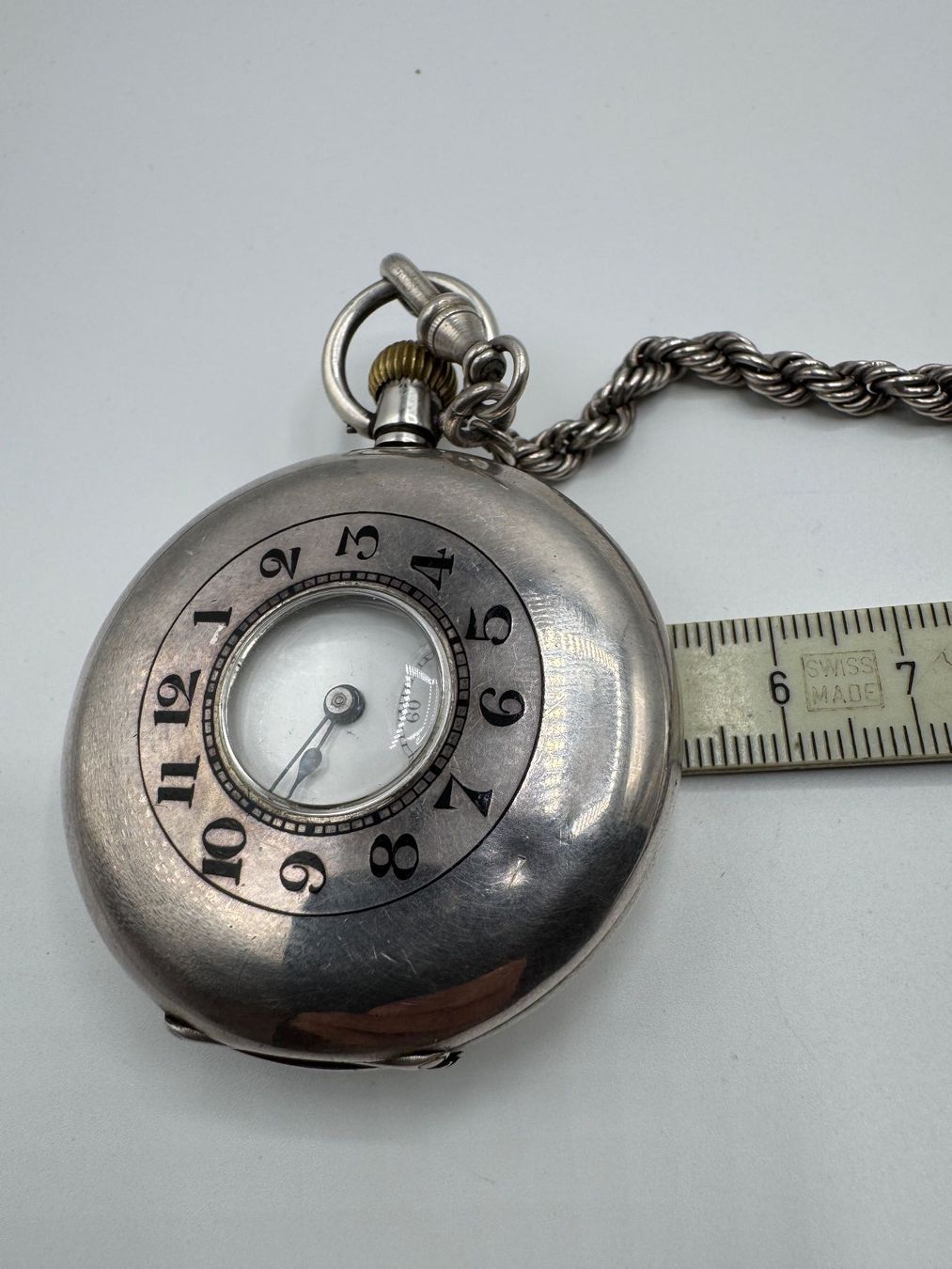 Swiss Montres: Taschenuhr Silber 925 mit Kette – D'occasion à Sachseln par BONATI01 6