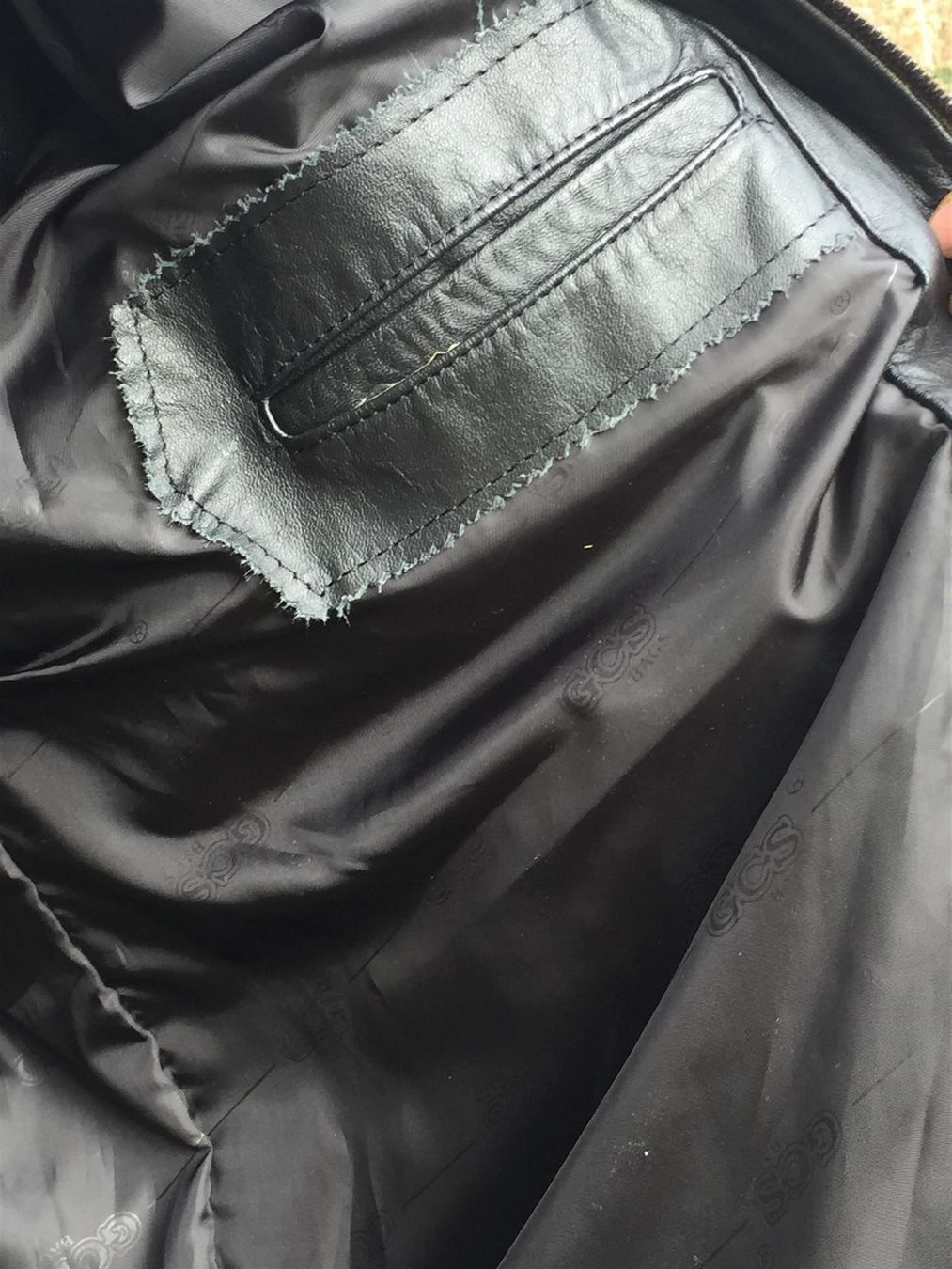 Giacche: Lederjacke mit weissen Streifen, XL – Nuovo (secondo la descrizione) da Gümligen venduto da Xochitl 6