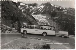 GRIMSELSTRASSE Rhônegletscher, Postauto