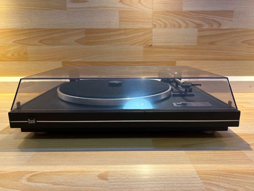 Platine Vinyle DUAL CS 455-1 – Auto, Courroie, Cellule Ortofon OMB – Modèle Allemand D'occasion