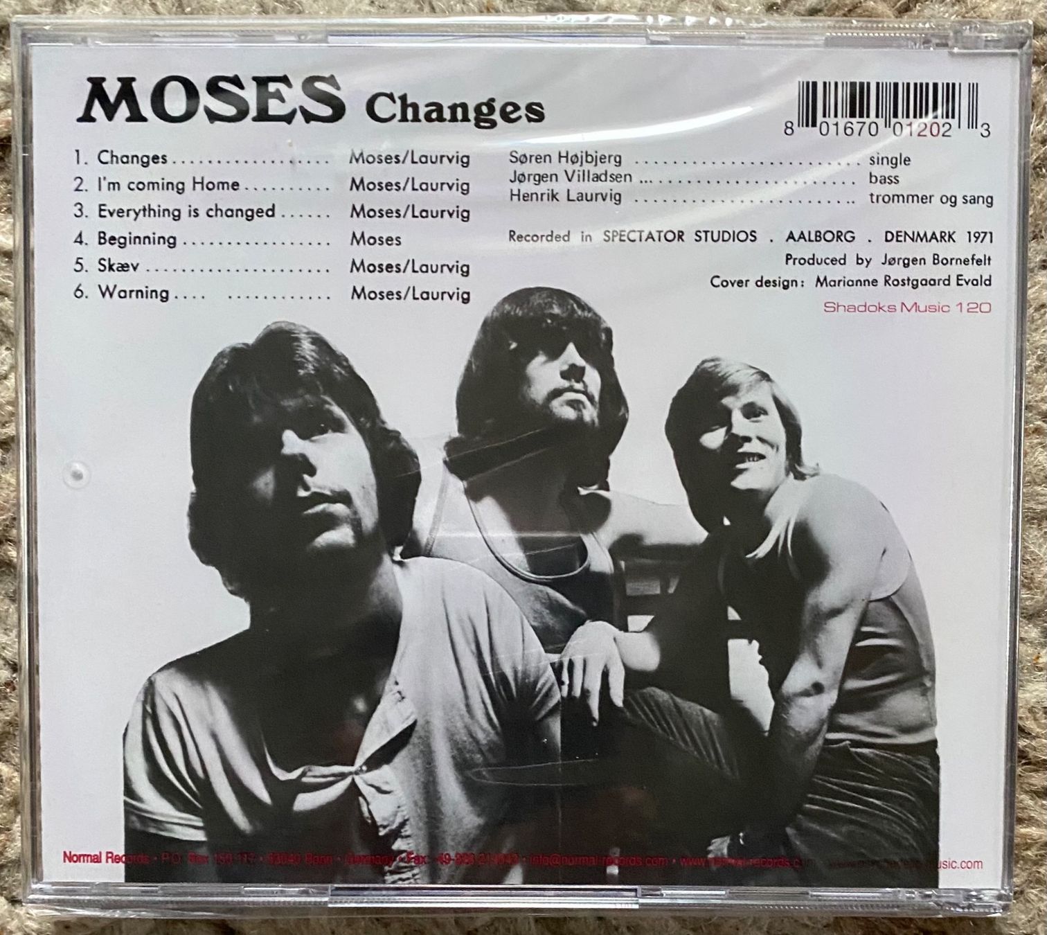 CD: Moses - Changes CD 1971 NEU / OVP – Nuovo e nell'imballaggio originale da Forch venduto da xtcpiemont 1