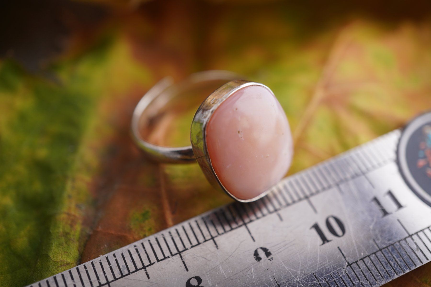Minerali & Pietre curative: Opal Rosa    ring Grösse  Variabel     (Räumung!) – Nuovo e nell'imballaggio originale da Eschenbach SG venduto da topstone 4