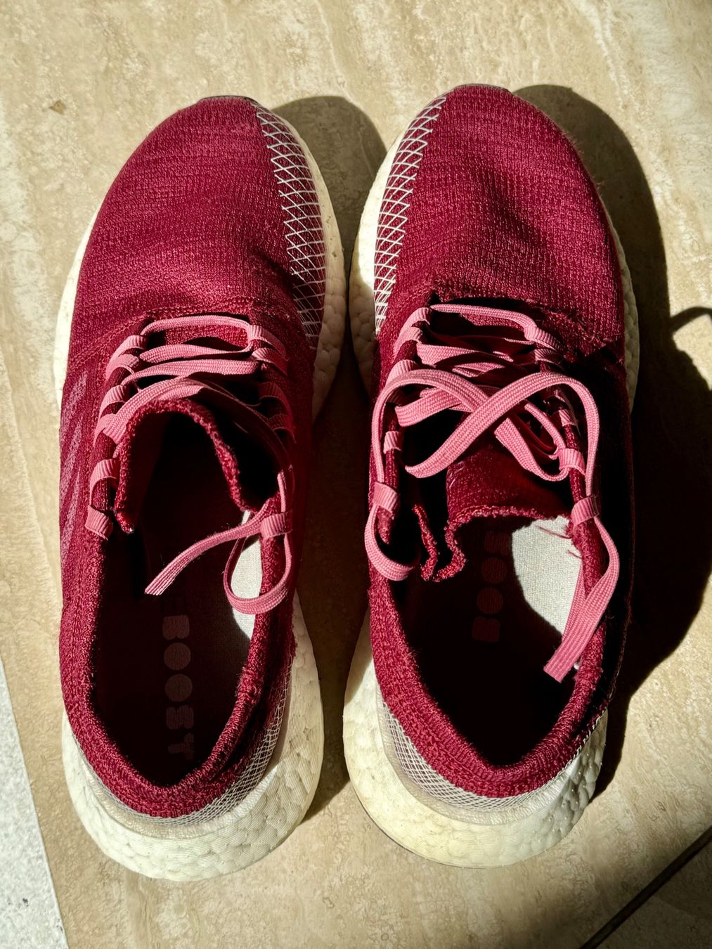 Adidas Scarpe da uomo: Adidas Boost Schuhe, Gr. 41 1/3, Rot – Nuovo (secondo la descrizione) da Niederhasli venduto da Erwied 5