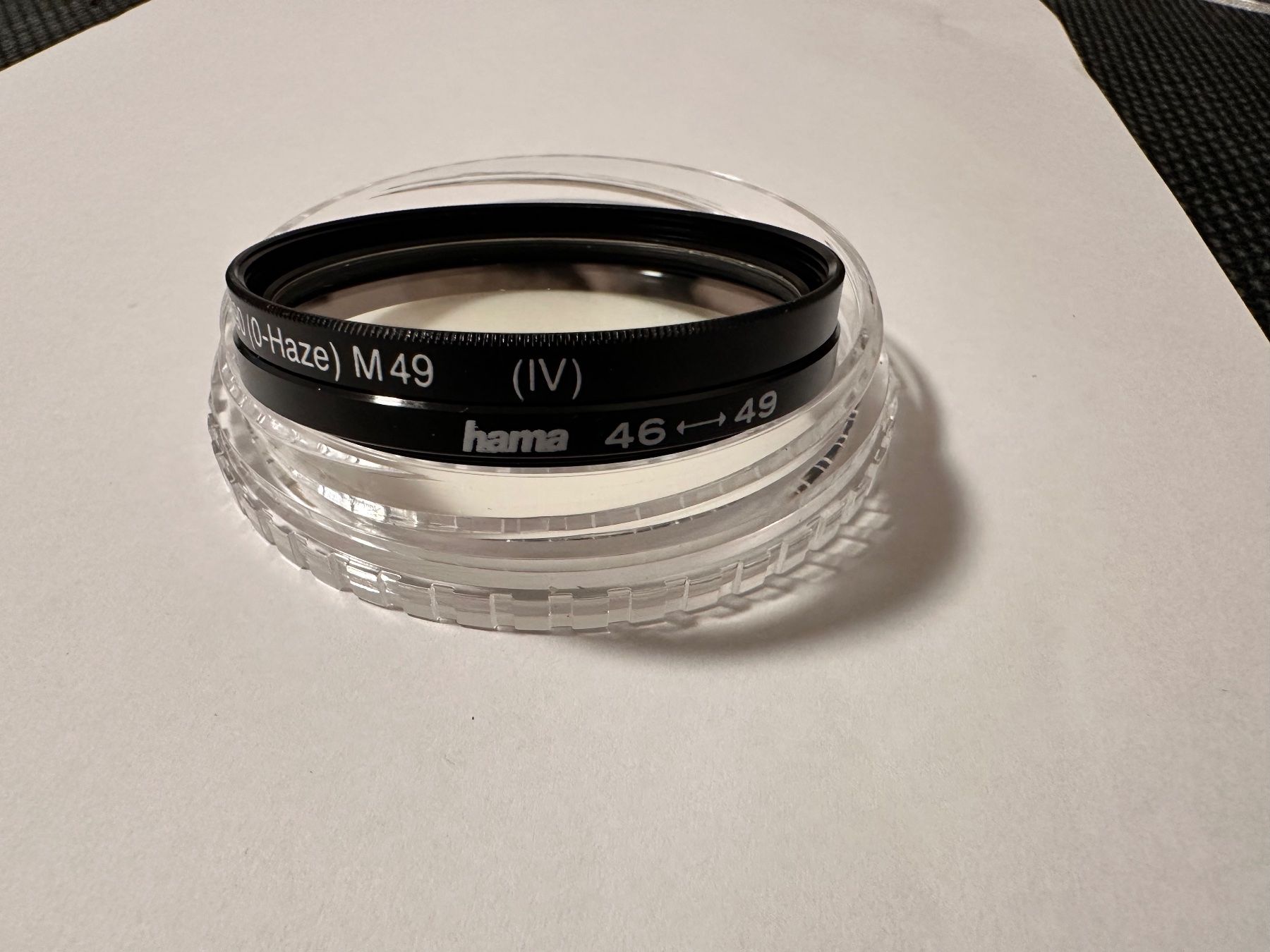 Hama Filtri: Hama HTMC UV 390 Filter, neuwertig, 49mm – Nuovo (secondo la descrizione) da affoltern am albis venduto da bakee 1